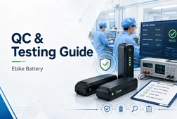 E-Bike Battery Quality Control And Traceability: 15 Tests And Records B2B Buy...