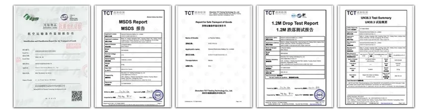 electric bicycle battery Certificate electric bicycle battery Certificate