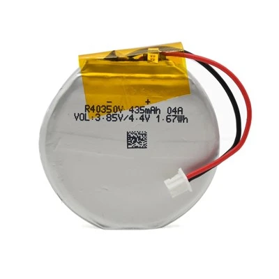 3.7 V 400mah Battery